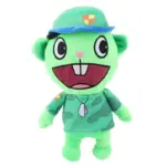 Flippy Soldier Plush Happy Tree Friends Doll - 28cm