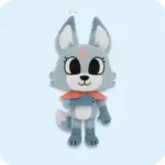 Gray Wolf Plush Cute Collectible Doll Valentine's Day Gift