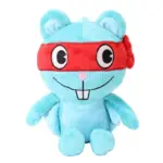 Happy Tree Friends Flippy Plush Doll - 25cm Soft Pillow