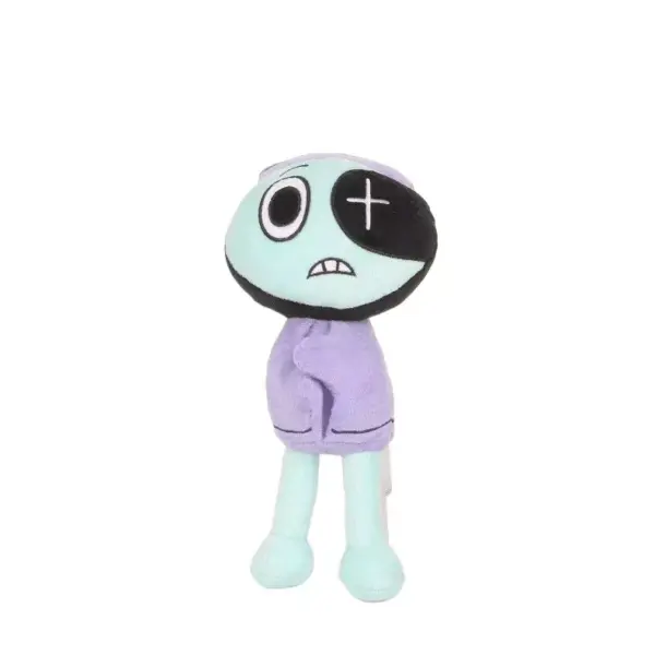 Mint Green Plush Dadi World Goob Pebble Pillow 30cm