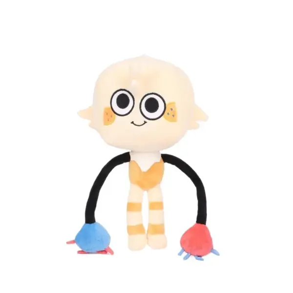 Orange Striped Plush - Dadi World Goob Pebble Soft Toy