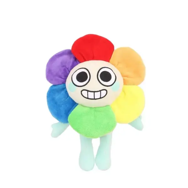 Rainbow Flower Plush - Dadi World Goob Pebble Pillow Toy